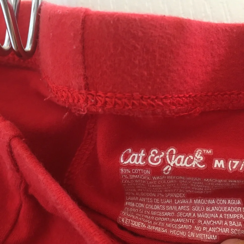 Girls cat and jack slacks medium 7/8